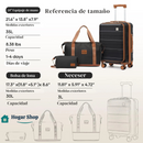 Kit de Viaje IMIOMO – 3 Piezas: Valija 20” + Bolsa de Lona + Neceser